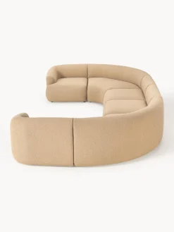 Sofa Rinconera Modular Grande En Tejido Boucle Sofia