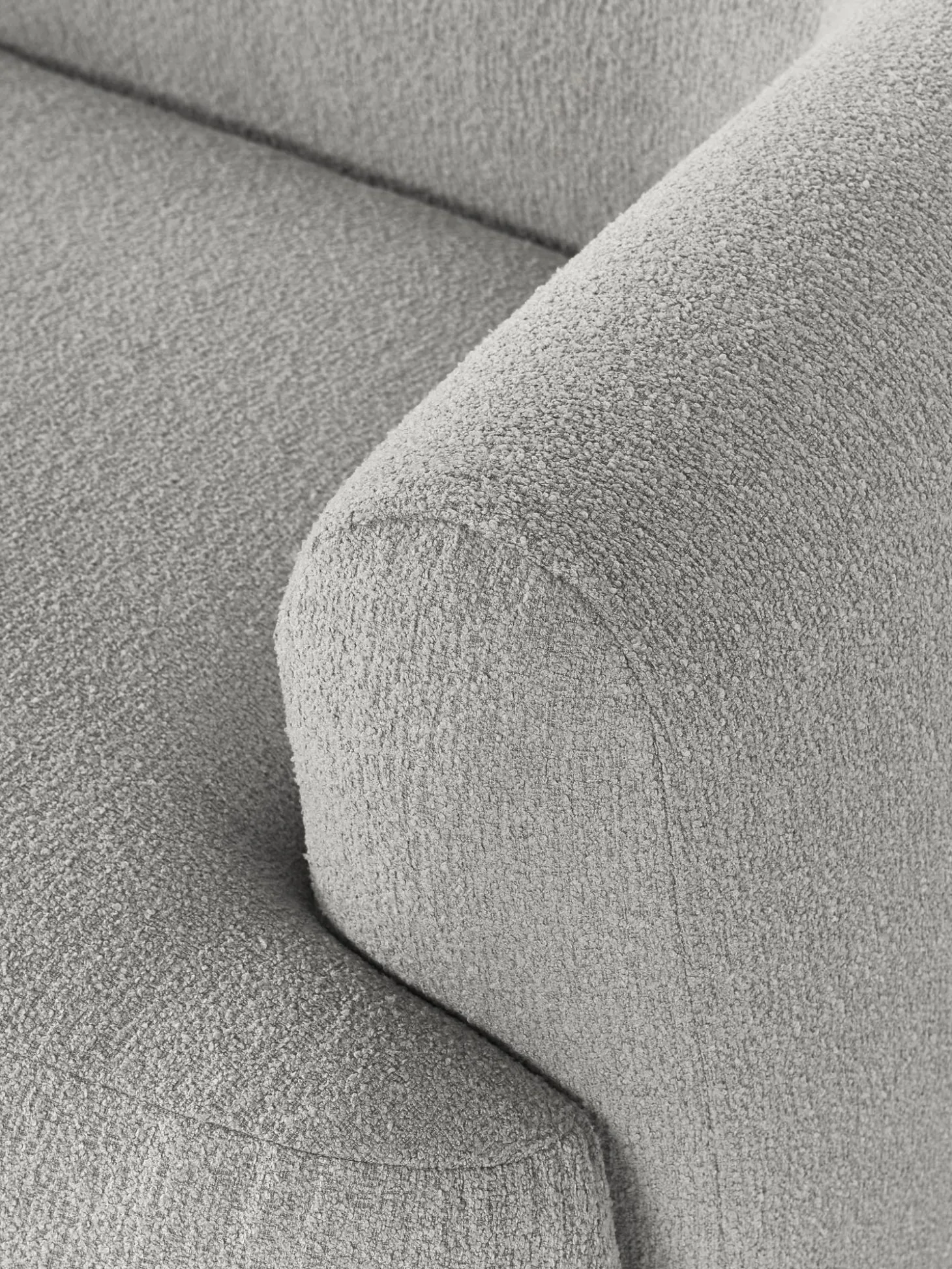 Sofa Rinconera Modular Grande En Tejido Boucle Sofia