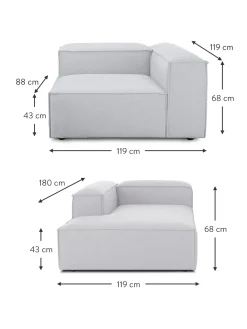 Sofa Rinconera Modular Lennon