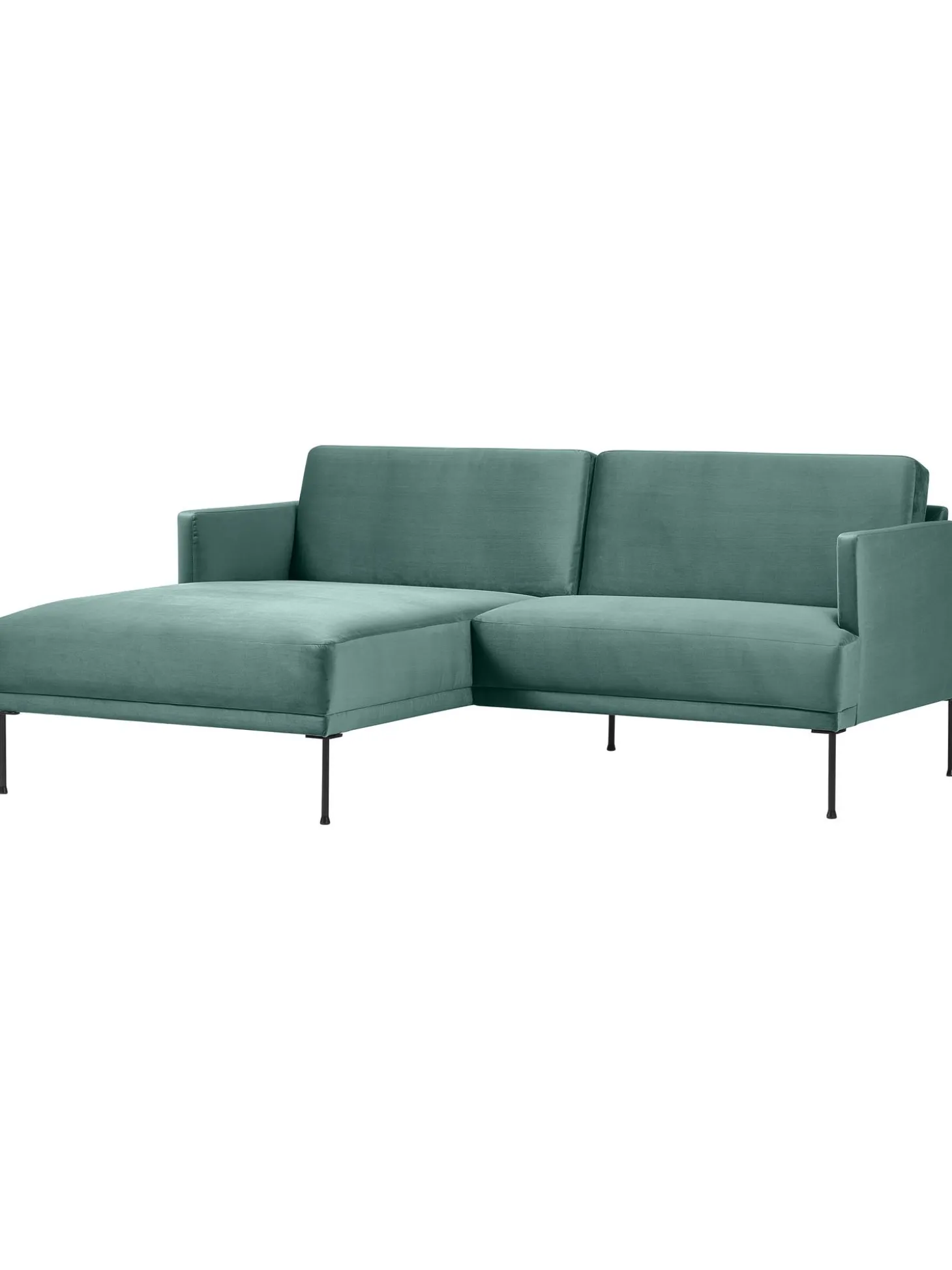 Sofa Rinconera Pequeno De Terciopelo Fluente
