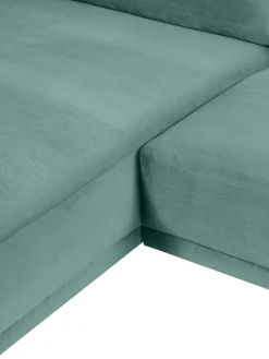 Sofa Rinconera Pequeno De Terciopelo Fluente