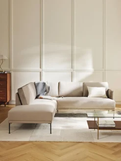 Sofa Rinconero De Terciopelo Fluente