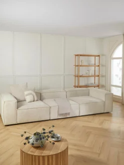 Sofa Rinconero Modular De Pana Lennon