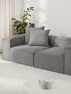 Sofa Rinconero Modular De Pana Lennon (3 Plazas)