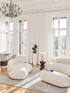 Sofa Rinon De Borreguillo Alba (2 Plazas)