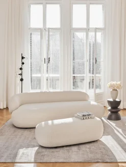 Sofa Rinon De Borreguillo Alba (3 Plazas)