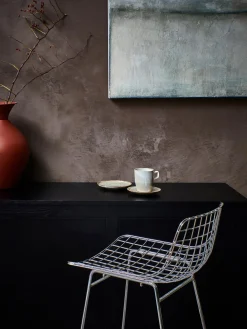 Taburete Alto De Metal Wire