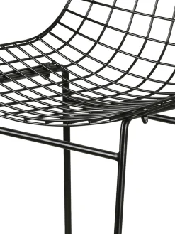 Taburete Alto De Metal Wire