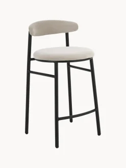 Taburete Alto De Terciopelo Doggi