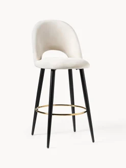 Taburete Alto De Terciopelo Rachel