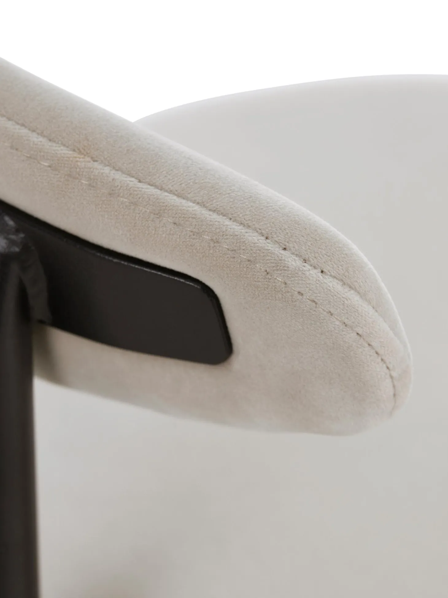 Taburete Alto De Terciopelo Doggi