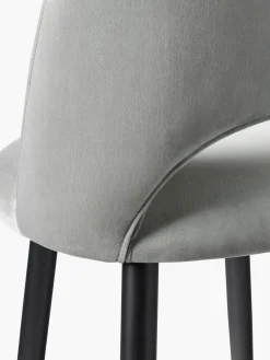 Taburete Alto De Terciopelo Rachel