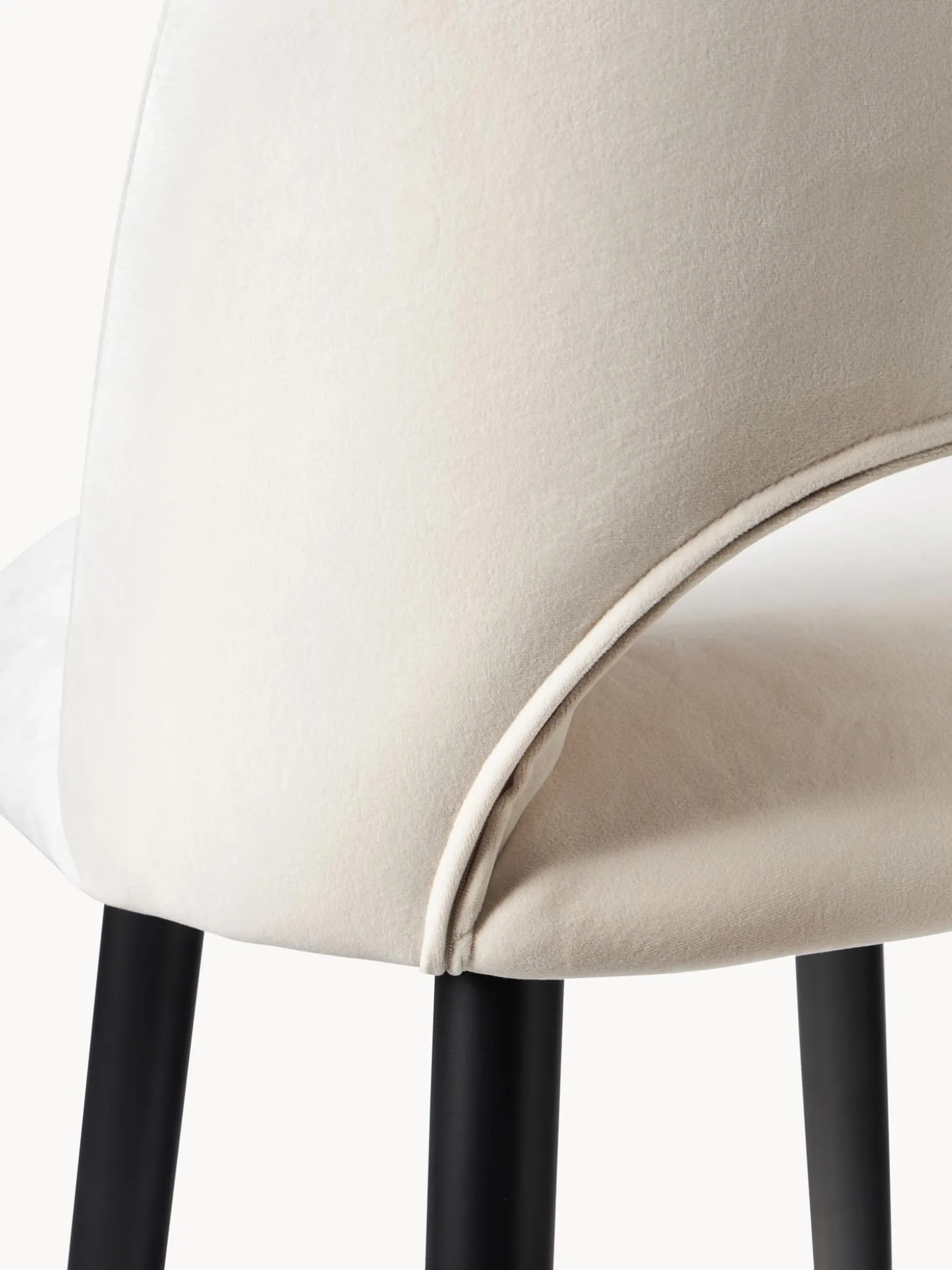 Taburete Alto De Terciopelo Rachel