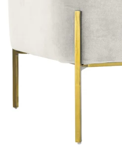 Taburete Ancho De Terciopelo Harper