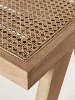 Taburete Con Tejido Vienes Sissi