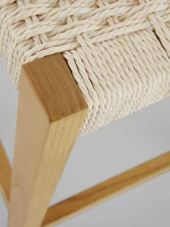 Taburete De Bar De Mimbre Vikdalen