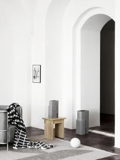 Taburete De Madera De Roble Japanese