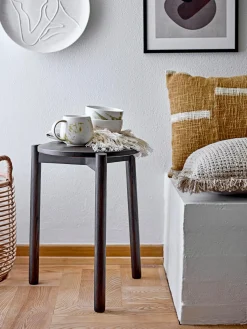 Taburete De Madera De Roble Gil