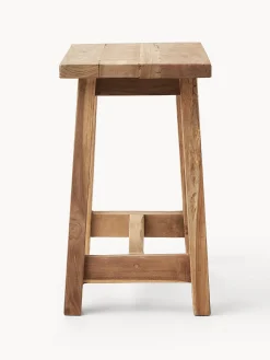 Taburete De Madera De Teca Lawas
