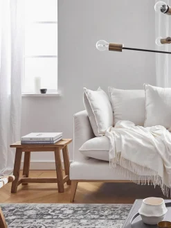 Taburete De Madera De Teca Lawas