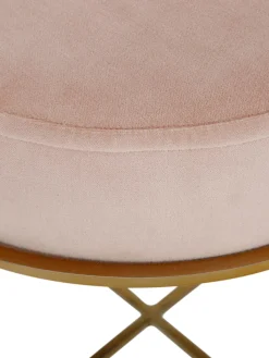 Taburete De Terciopelo Madeleine