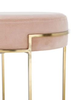 Taburete De Terciopelo Madeleine