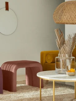 Taburete De Terciopelo Penelope