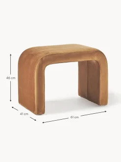 Taburete De Terciopelo Penelope