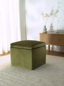 Taburete De Terciopelo Winou