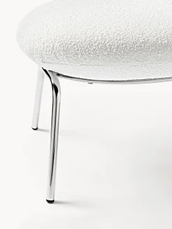 Taburete En Tejido Boucle Luan