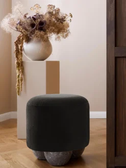 Taburete Tapizado Lino