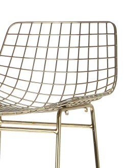 Taburetes Alto De Metal Wire, 2 Uds.