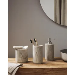 Vaso Cepillo De Dientes De Marmol Simba