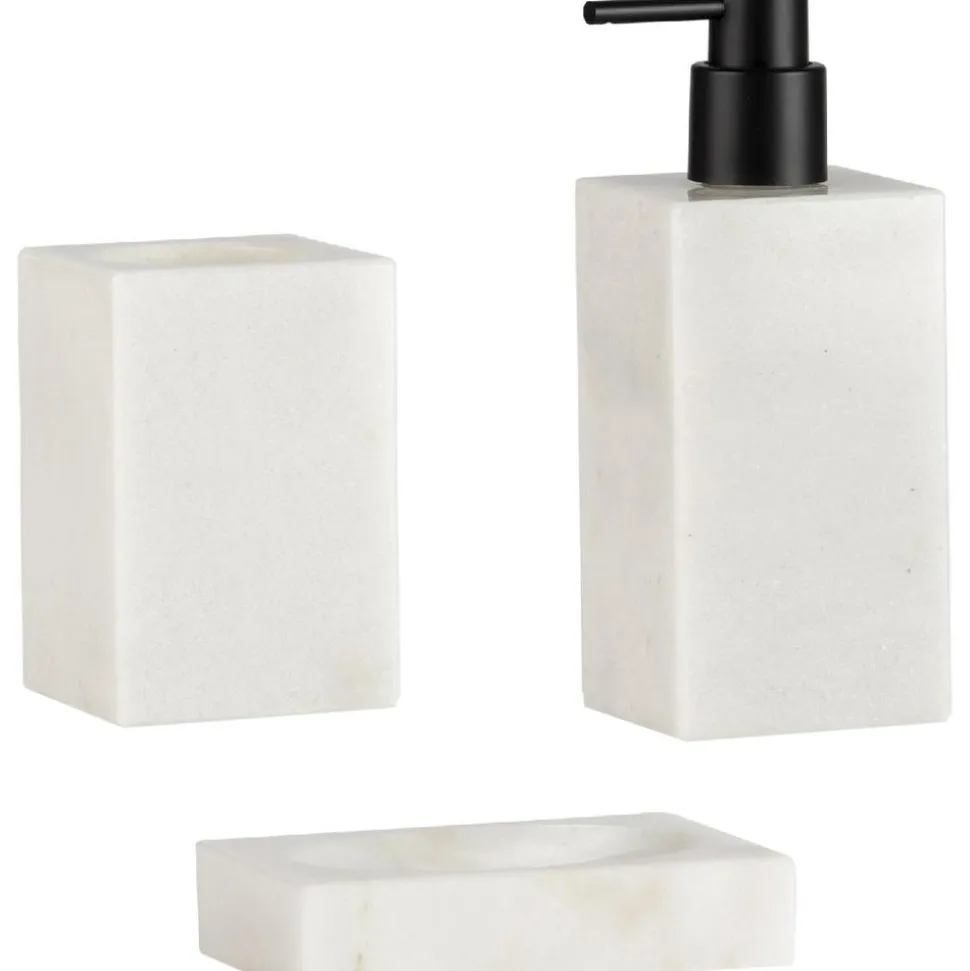 Vaso Cepillo De Dientes De Marmol Andre