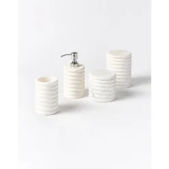 Vaso Cepillo De Dientes De Marmol Orta