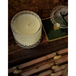 Vela Perfumada Crystalene (Naranja, Madera De Cedro Y Clavo)