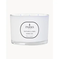 Vela Perfumada De Tres Mechas Nature'S Own (Vetiver, Jengibre Y Cardamomo)