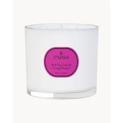 Vela Perfumada De Tres Mechas Vintage Aromatherapy (Higo Silvestre, Grosella Negra Y Azahar)