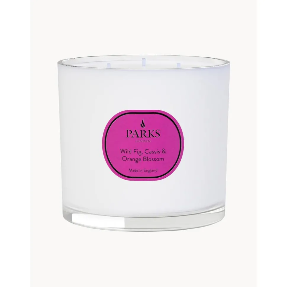 Vela Perfumada De Tres Mechas Vintage Aromatherapy (Higo Silvestre, Grosella Negra Y Azahar)