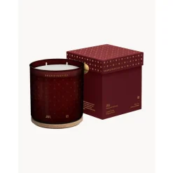 Vela Perfumada Dos Mechas Jul (Canela, Clavo, Jengibre, Miel, Vino Caliente)