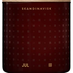 Vela Perfumada Dos Mechas Jul (Canela, Clavo, Jengibre, Miel, Vino Caliente)