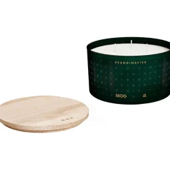 Vela Perfumada Tres Mechas Skog (Pino, Pinas, Savia De Abedul)