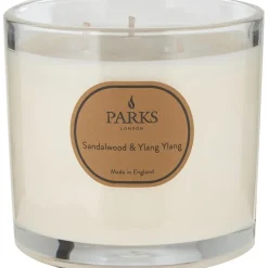 Vela Perfumada Tres Mechas Aromatherapy (Sandalo Y Ylang Ylang)