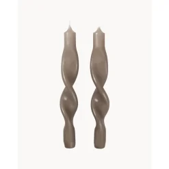 Velas Conicas Twist, 2Uds.