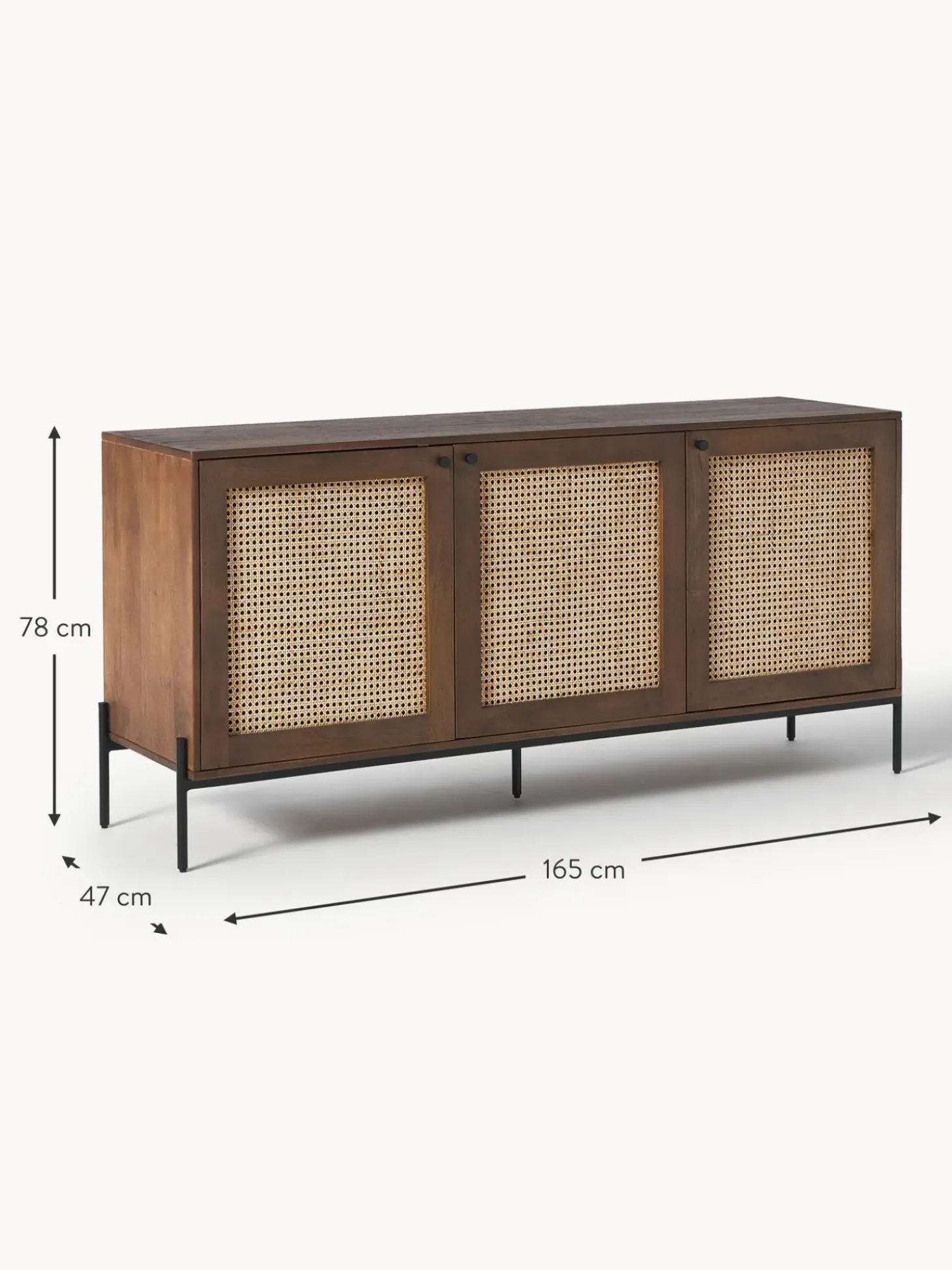 Aparador Con Tejido Vienes Vienna