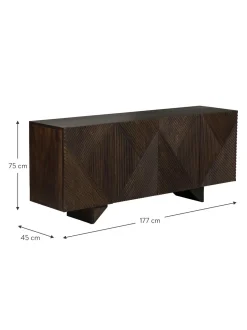 Aparador De Madera De Maciza Louis