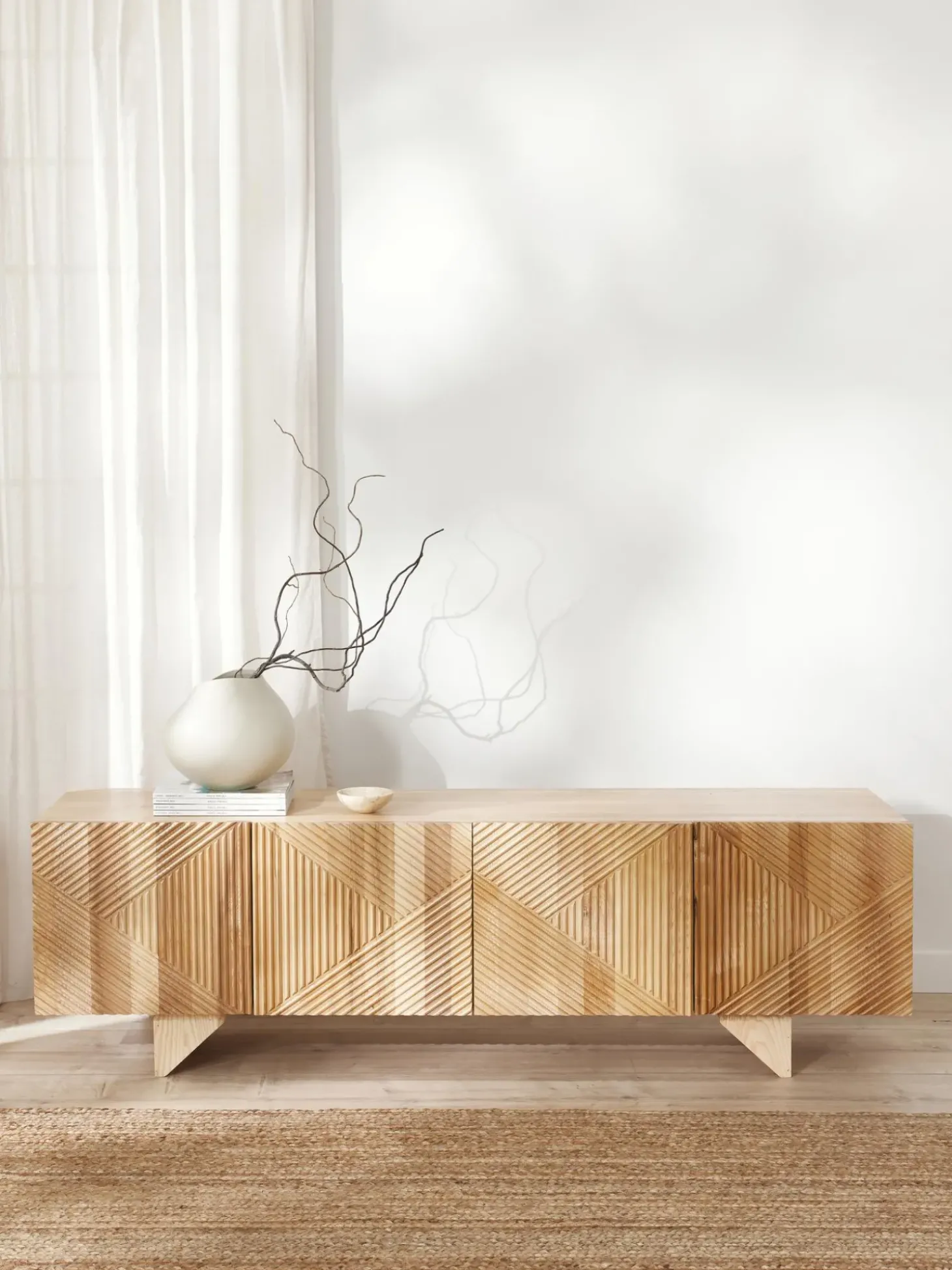 Aparador De Madera Maciza Louis