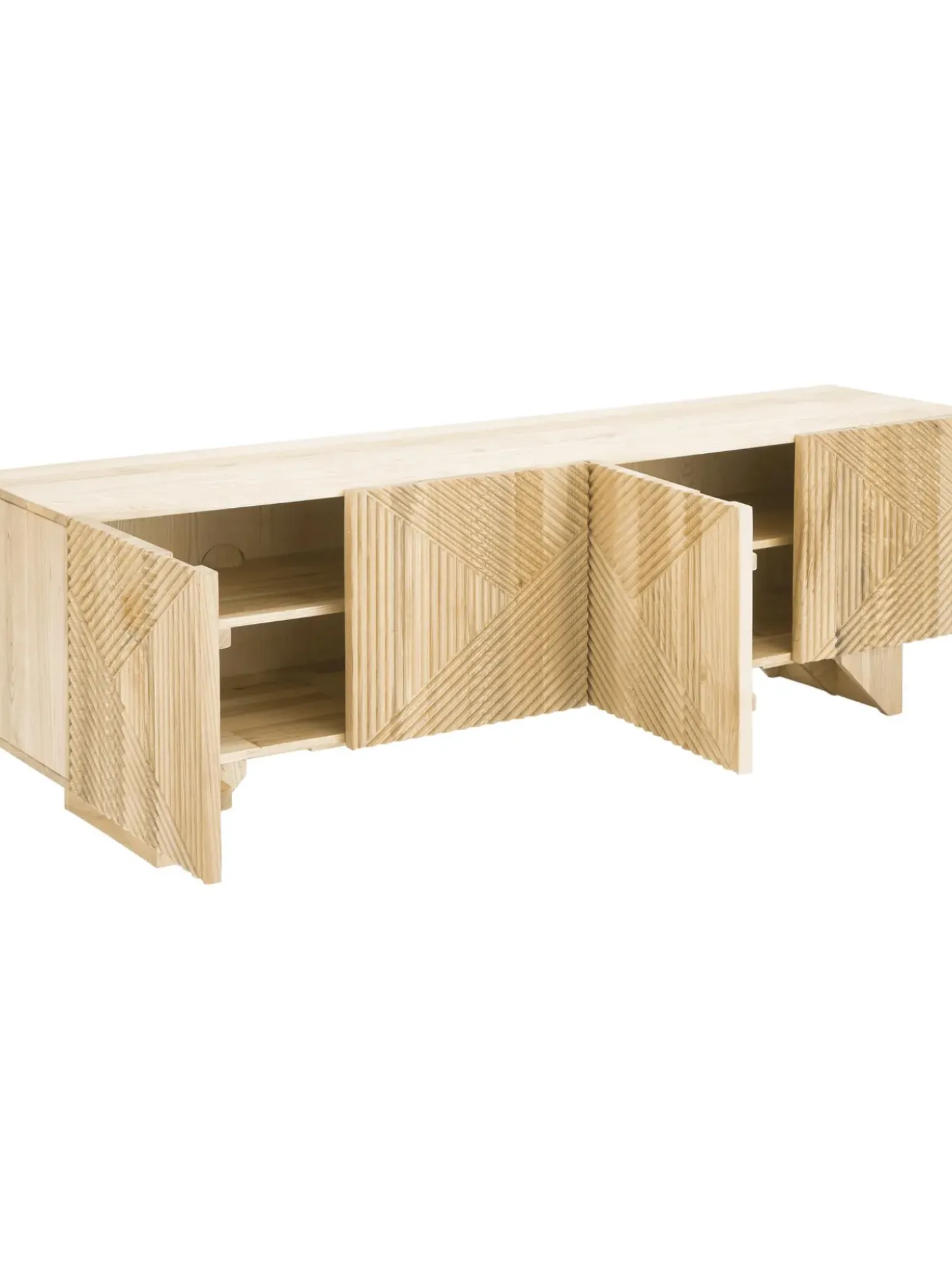 Aparador De Madera Maciza Louis