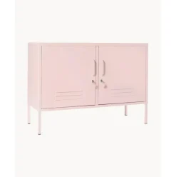 Aparador De Metal Con Puertas Mustard