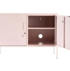 Aparador De Metal Con Puertas Mustard